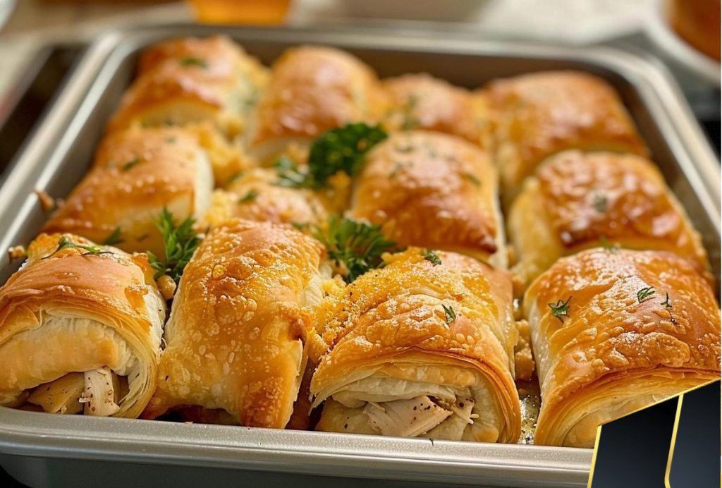 Crescent and Chicken Roll-ups