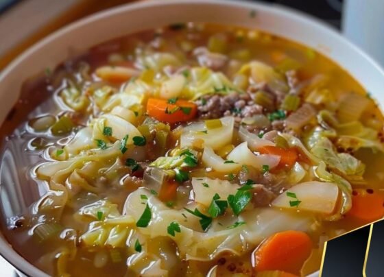 Easy Cabbage Soup prepared at home with simple ingredients and clear steps.