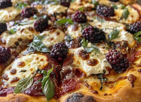 Blackberry Basil Ricotta Pizza prepared at home with simple ingredients and clear steps.