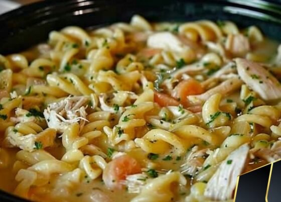 Comforting Chicken & Noodles Crock Pot prepared at home with simple ingredients and clear steps.