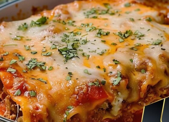 Easy Mexican Taco Lasagna prepared at home with simple ingredients and clear steps.