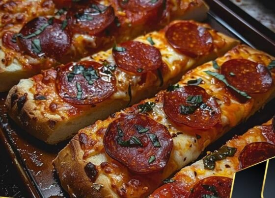 Homemade Pepperoni Garlic Bread prepared at home with simple ingredients and clear steps.