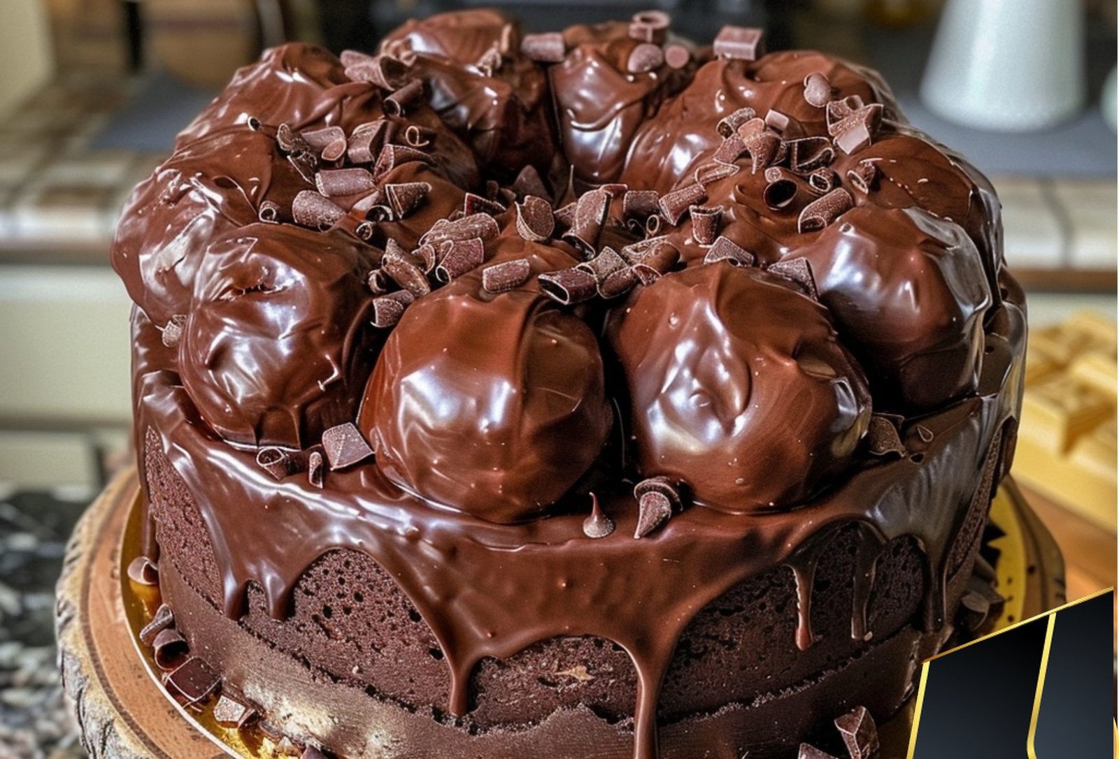 Nestles House Toll Death by Chocolate Cake