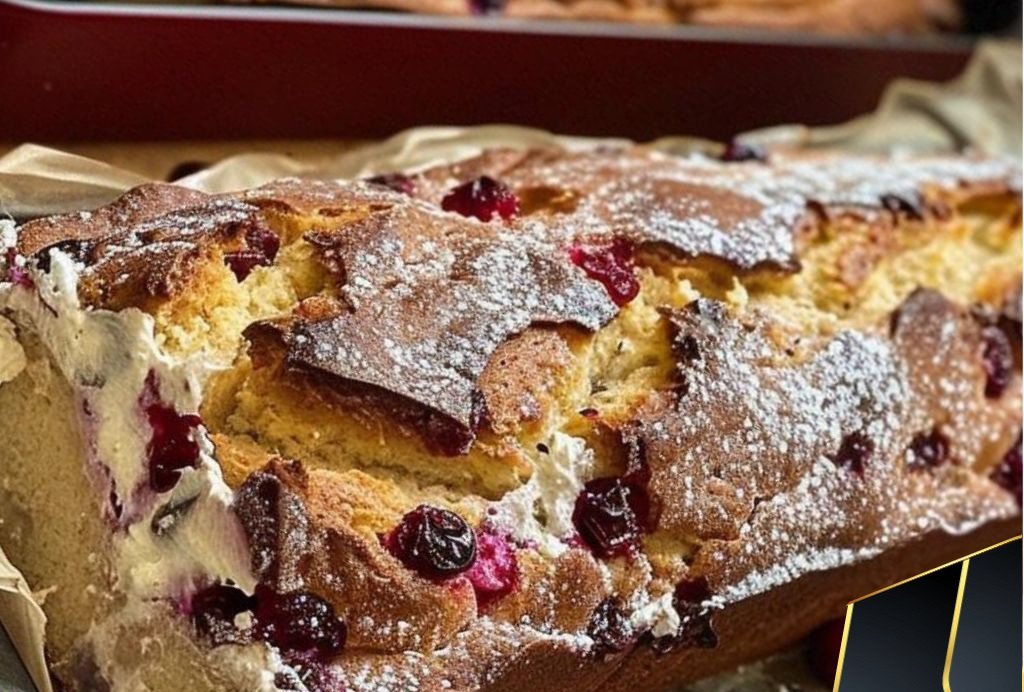 Cream Cheese Cranberry Loaf