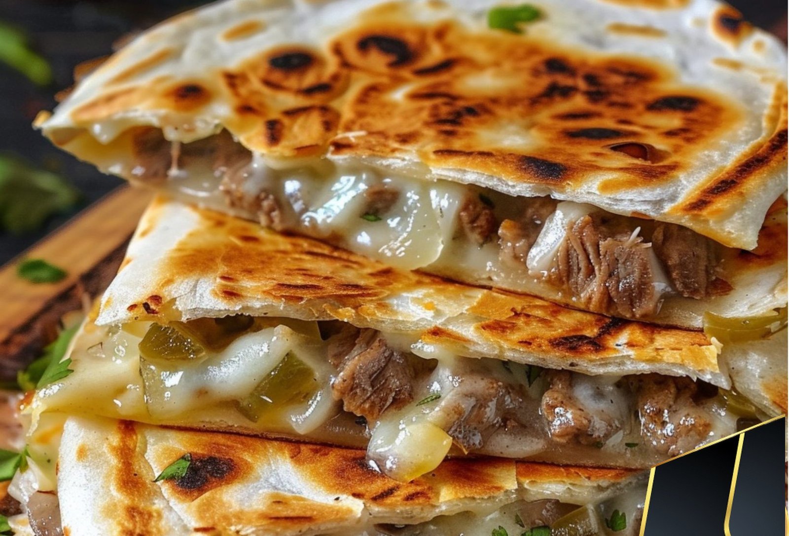 Philly Cheese Steak Quesadillas