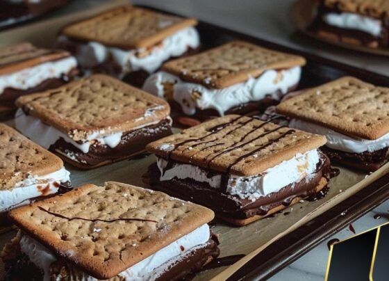 S’mores Ice Cream Sandwiches prepared at home with simple ingredients and clear steps.