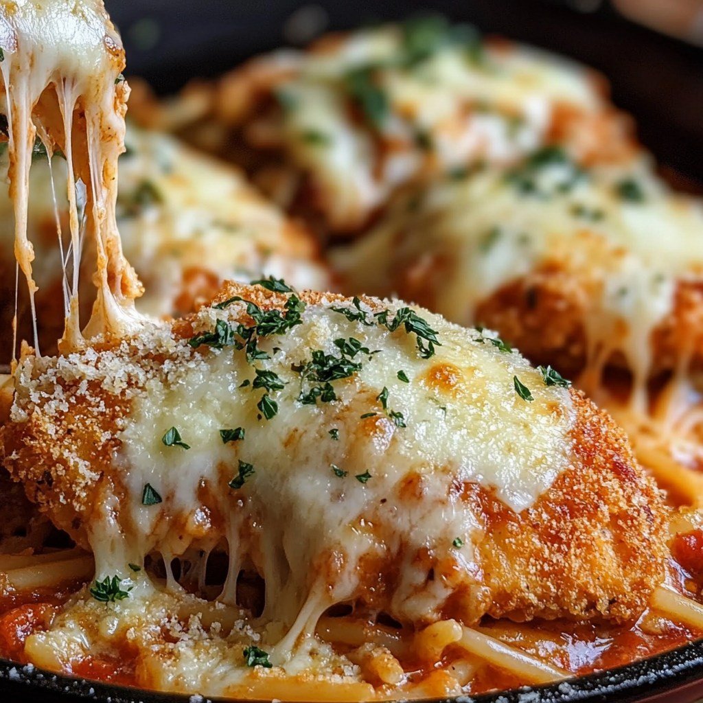 Crispy Baked Chicken Parmesan