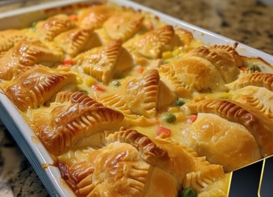 Chicken Pot Pie Bake prepared at home with simple ingredients and clear steps.