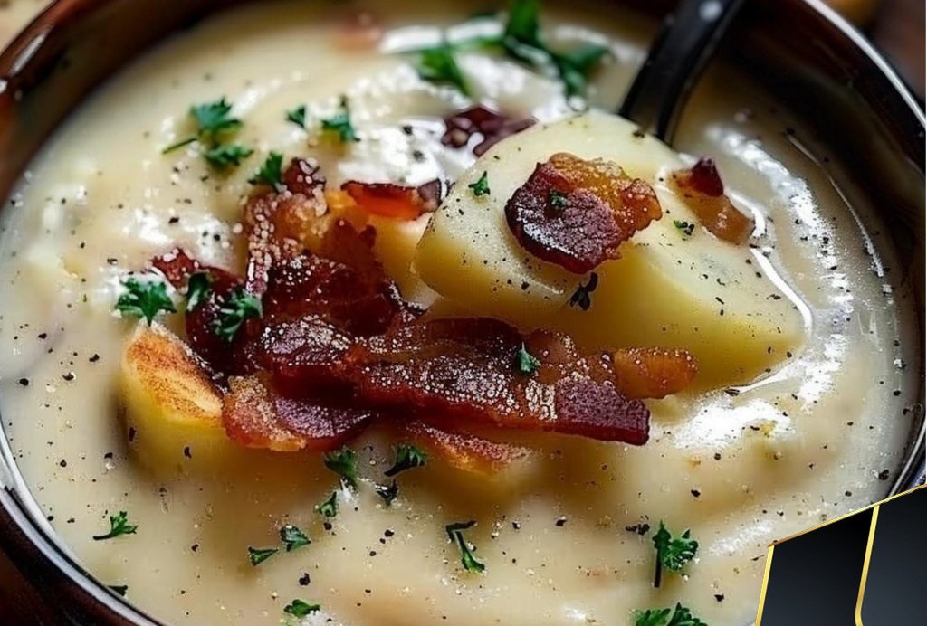 Creamy Potato Soup with Bacon