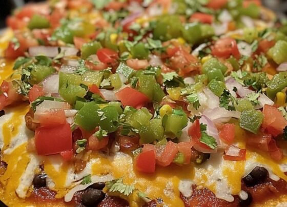 Mexican Pizza prepared at home with simple ingredients and clear steps.