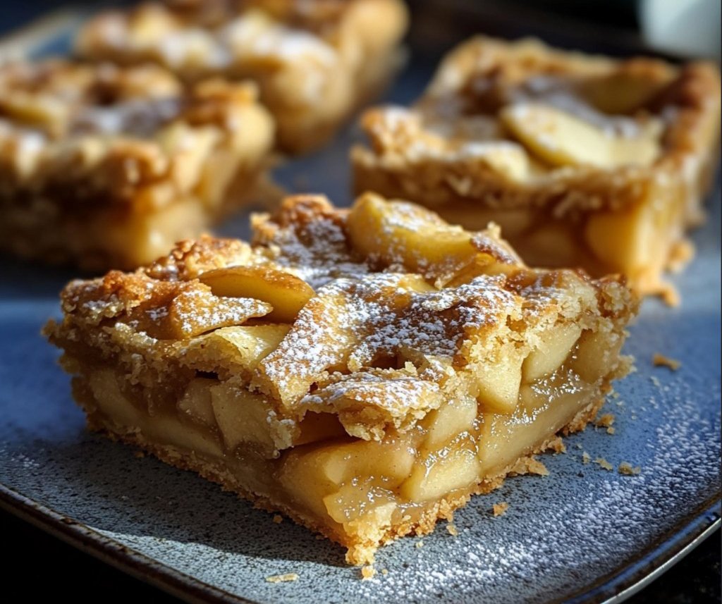 Flaky Apple Pie Bars