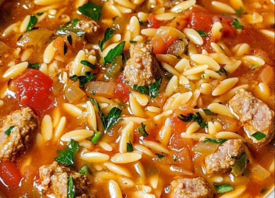 Italian Sausage Orzo Soup (One-Pot 30-Minutes) prepared at home with simple ingredients and clear steps.