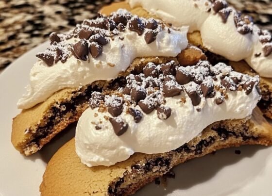 CANNOLI COOKIES prepared at home with simple ingredients and clear steps.
