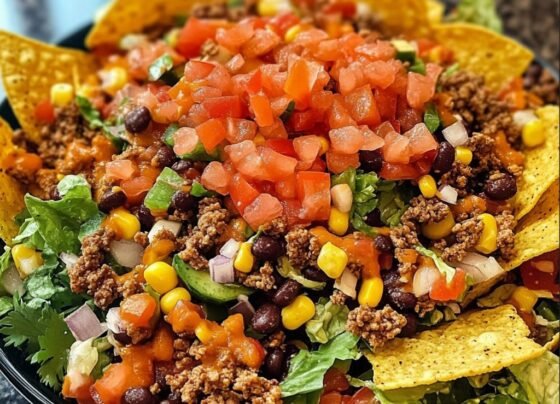Ultimate Dorito Taco Salad prepared at home with simple ingredients and clear steps.