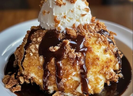 Mexican Fried Ice Cream prepared at home with simple ingredients and clear steps.