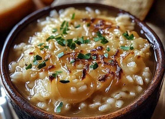 French Onion Soup Rice prepared at home with simple ingredients and clear steps.