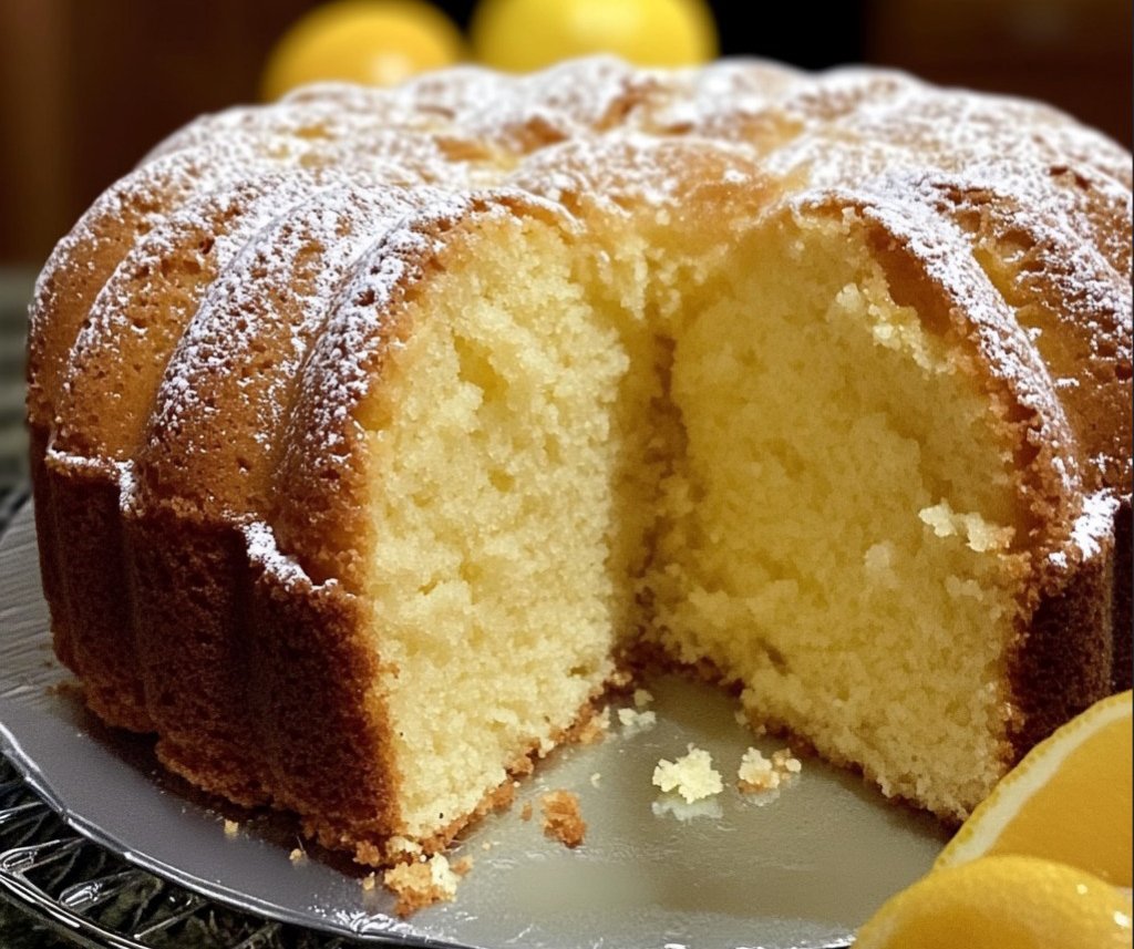 Italian Lemon Pound Cake