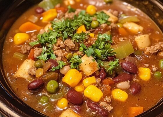 Crockpot Cowboy Soup prepared at home with simple ingredients and clear steps.