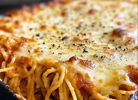 Baked Spaghetti Casserole prepared at home with simple ingredients and clear steps.
