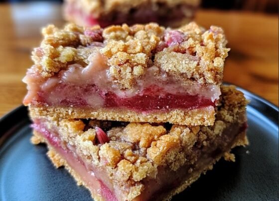 Rhubarb Pudding Bars prepared at home with simple ingredients and clear steps.