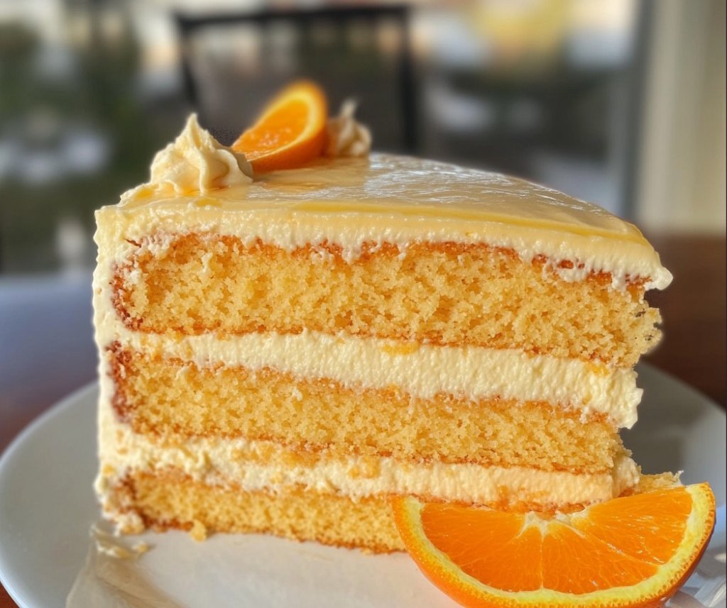 Orange Dreamsicle Cake