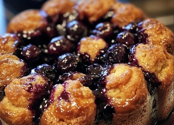 Blueberry Monkey Bread prepared at home with simple ingredients and clear steps.