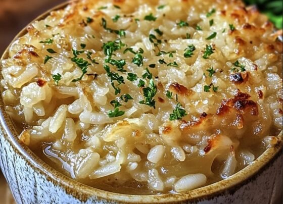 French Onion Soup Rice prepared at home with simple ingredients and clear steps.
