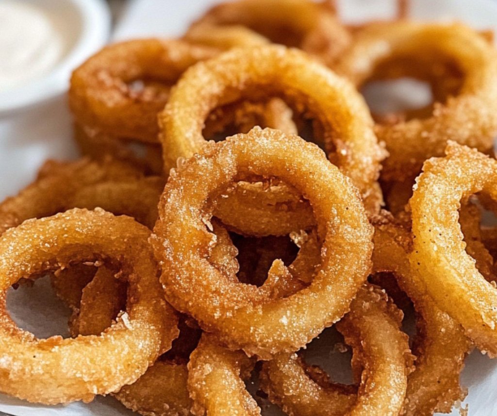 Crispy Homemade Onion Rings Recipe