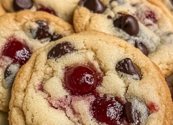 Maraschino Cherry Chocolate Chip Cookies prepared at home with simple ingredients and clear steps.