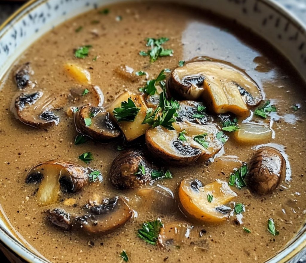 Hungarian Mushroom Soup