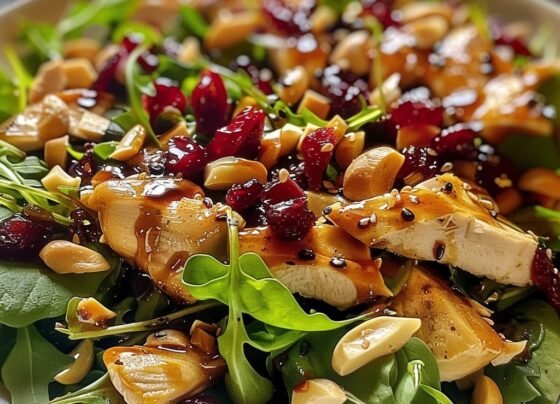Asian Chicken Cranberry Salad prepared at home with simple ingredients and clear steps.