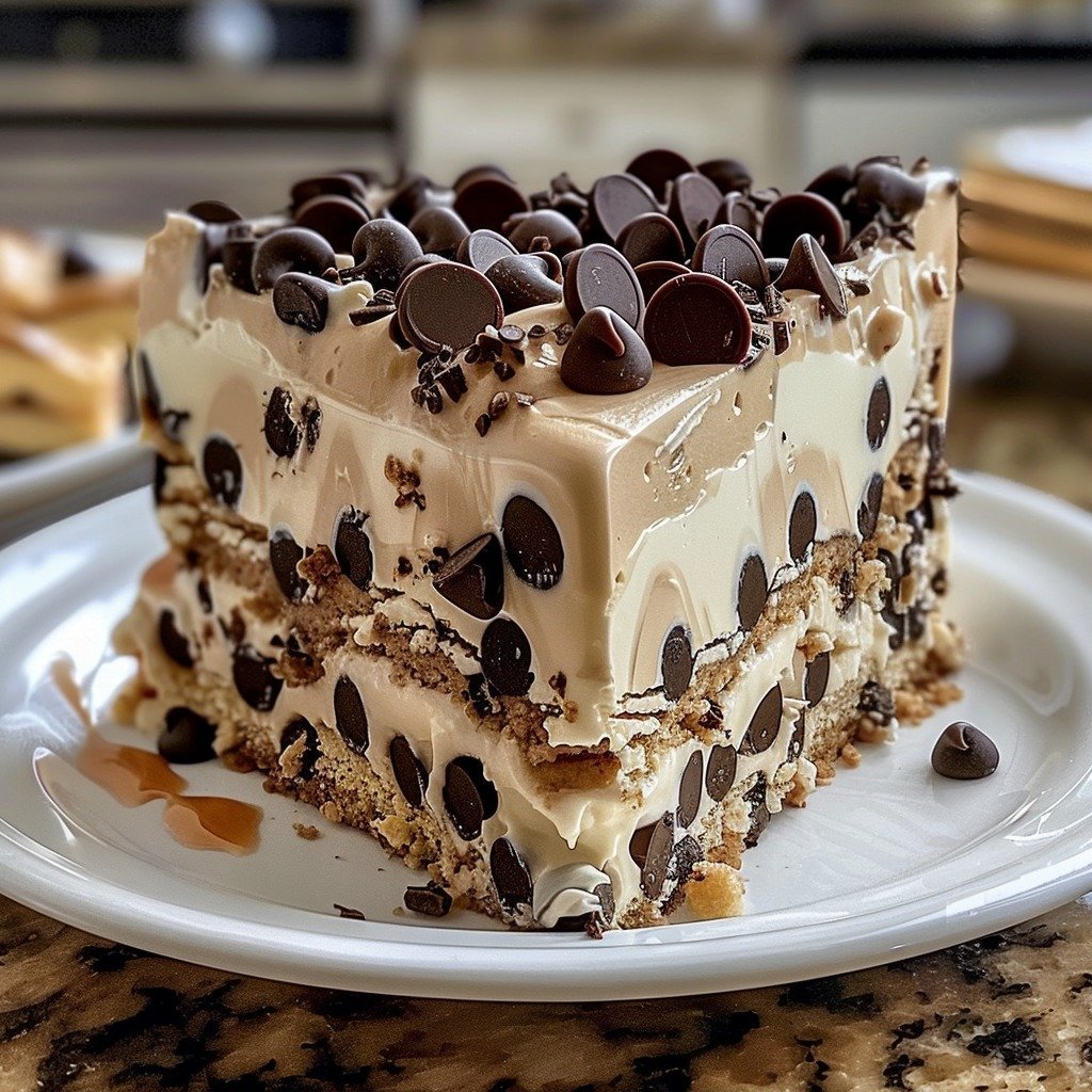 Chocolate Chip Cookie Dough Ice Cream Dream Cake