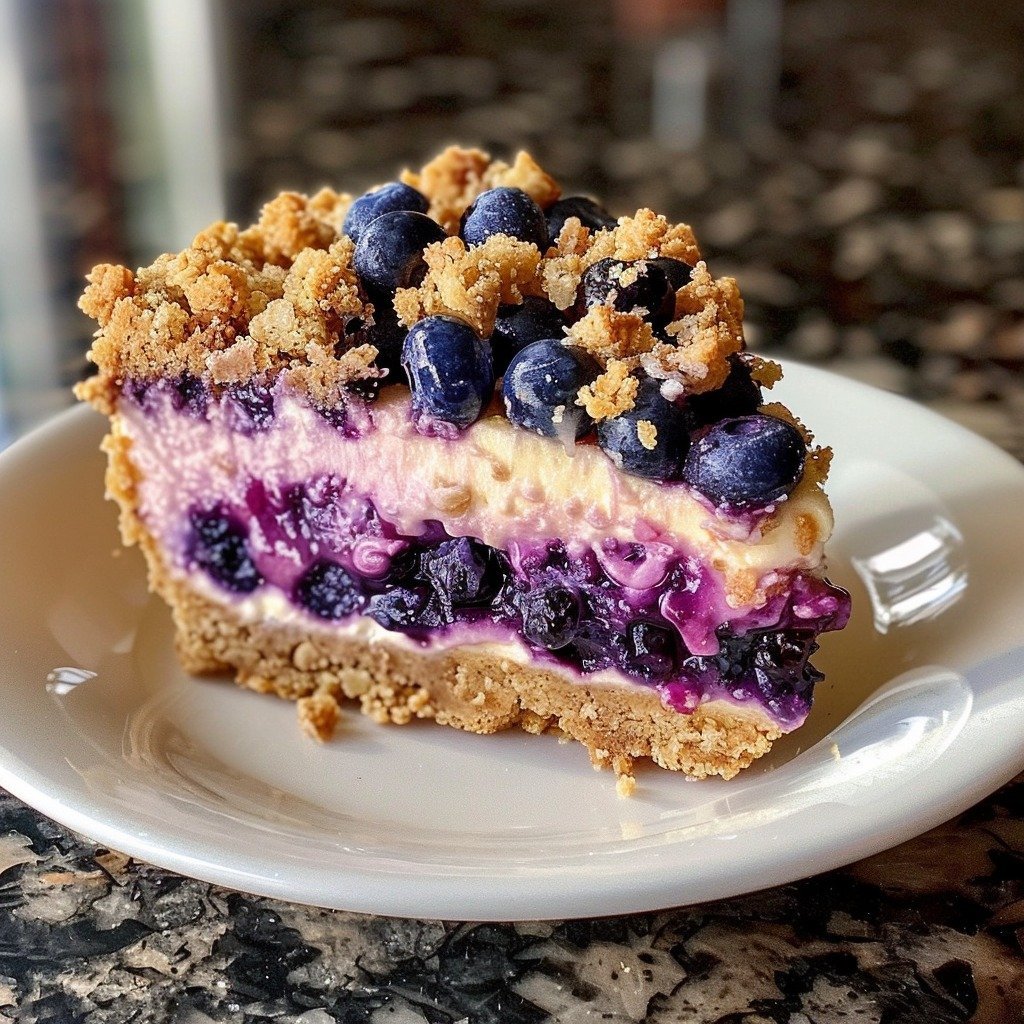 Blueberry Cheesecake Crumb Cake
