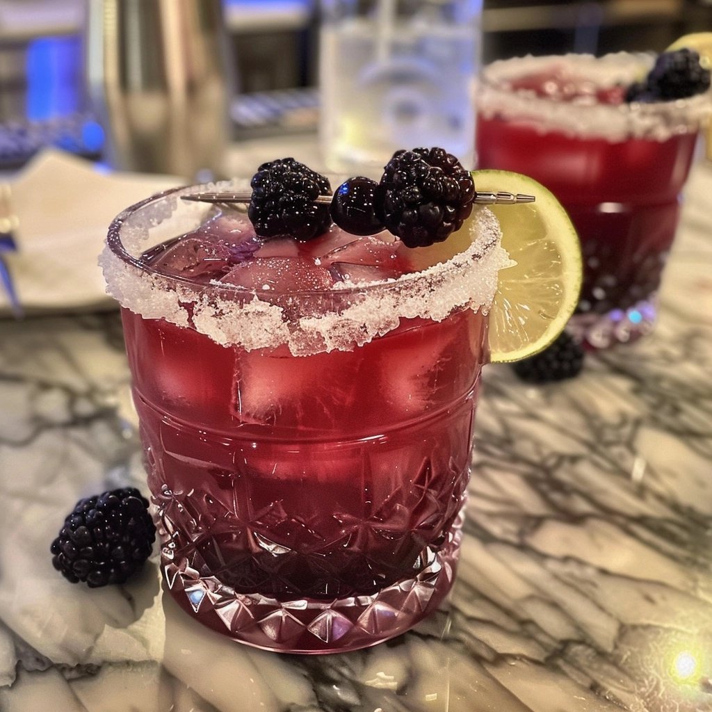 Blackberry Margarita Smash