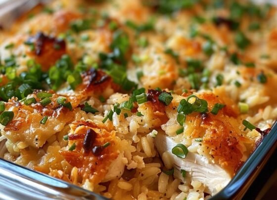 Chicken and Rice Casserole prepared at home with simple ingredients and clear steps.