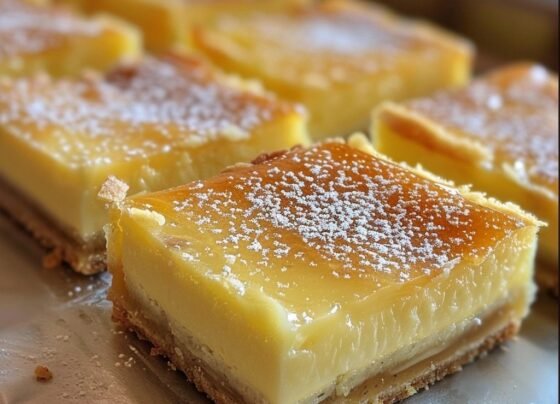 Classic Vanilla Custard Bars prepared at home with simple ingredients and clear steps.