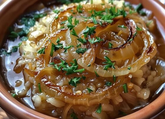 French Onion Soup Rice prepared at home with simple ingredients and clear steps.