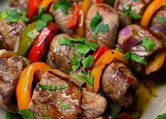 Healthy Steak Fajita Roll-Ups prepared at home with simple ingredients and clear steps.