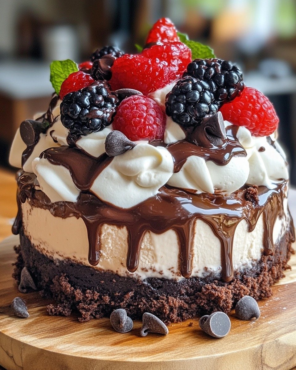 Chocolate Ice Cream Cake