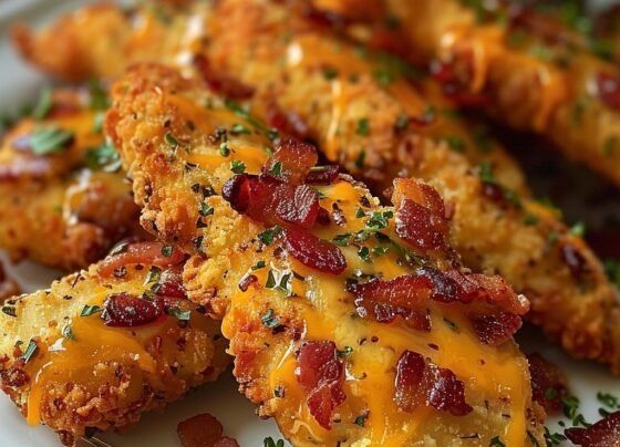 Cheddar Bacon Chicken Tenders prepared at home with simple ingredients and clear steps.
