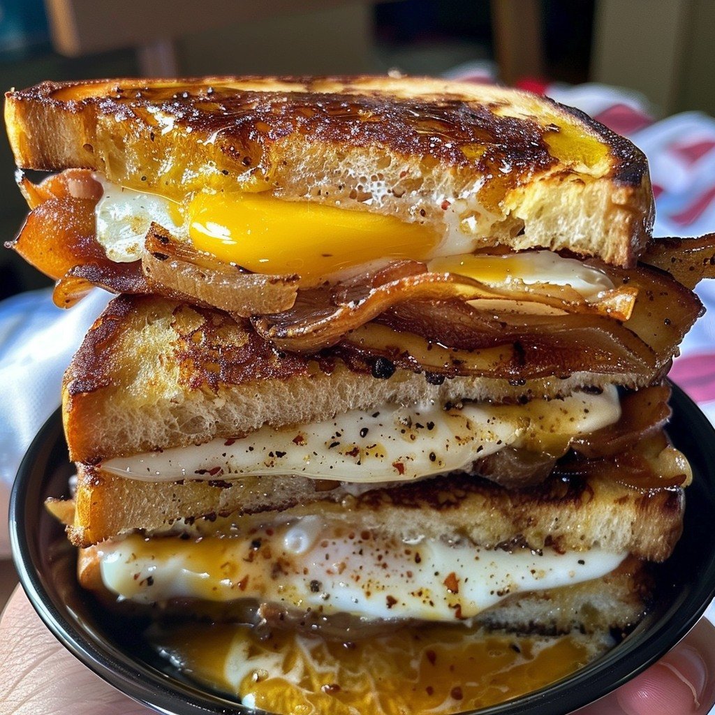 French Toast Breakfast Sandwiches