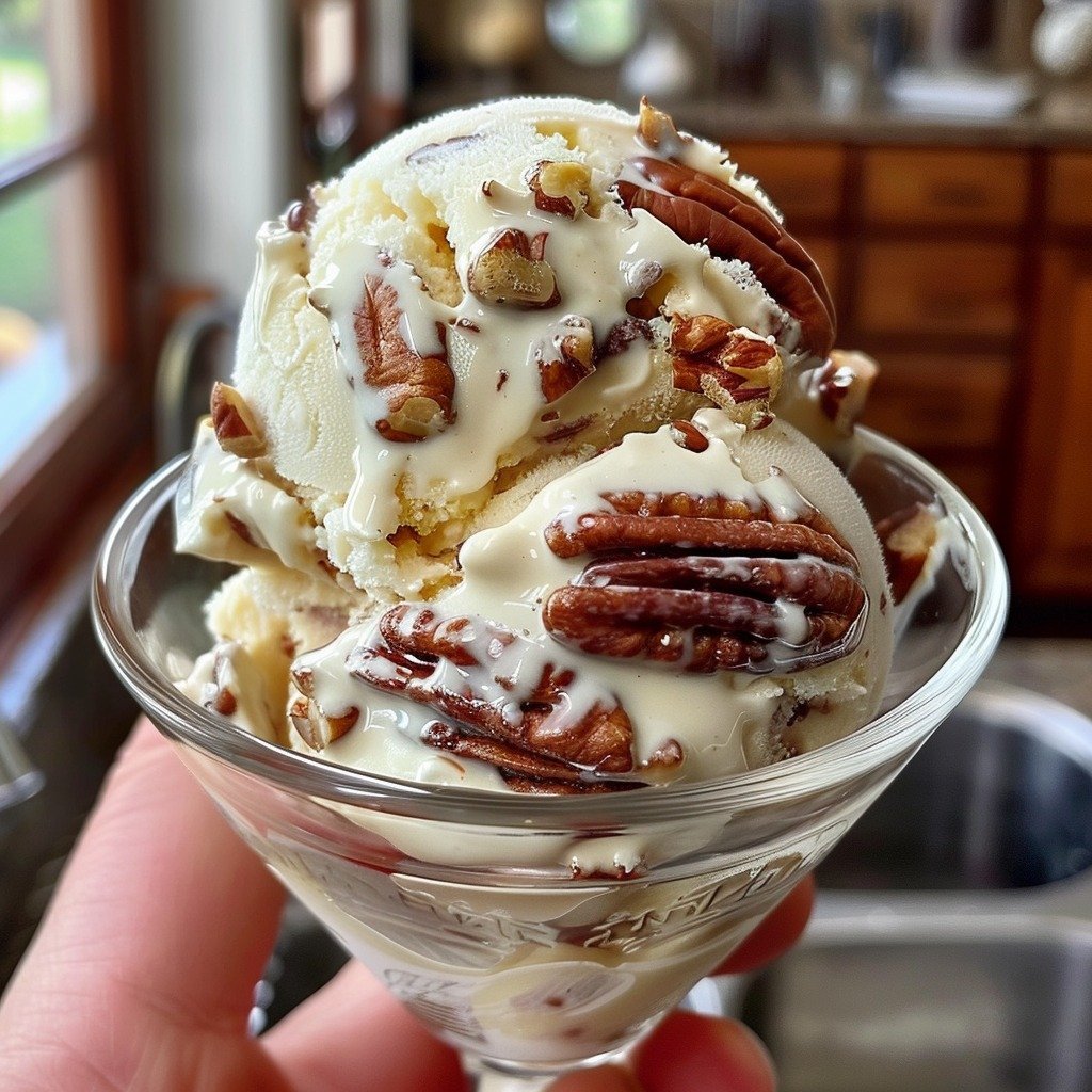 Classic Butter Pecan Ice Cream