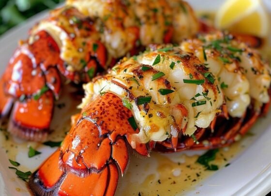 Here’s the recipe for Gourmet Butter Garlic Lobster Tails : prepared at home with simple ingredients and clear steps.