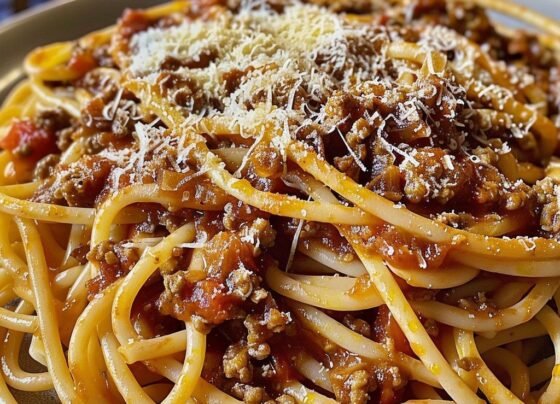 Vegan Spaghetti Bolognese prepared at home with simple ingredients and clear steps.