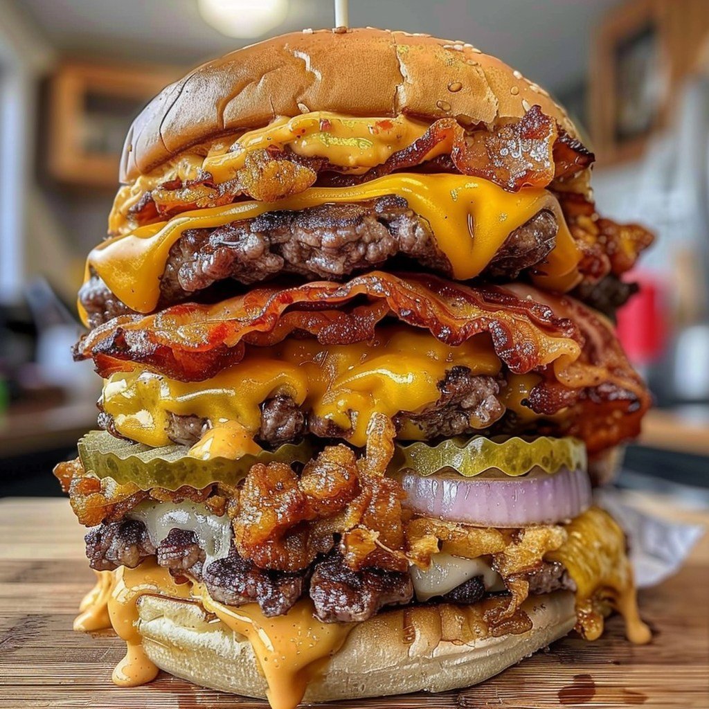 Monster Stack Burger