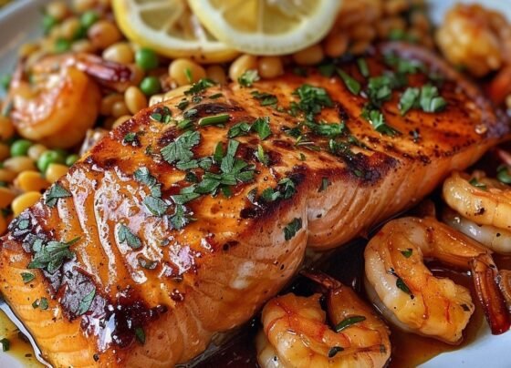 Cajun Salmon and Shrimp prepared at home with simple ingredients and clear steps.