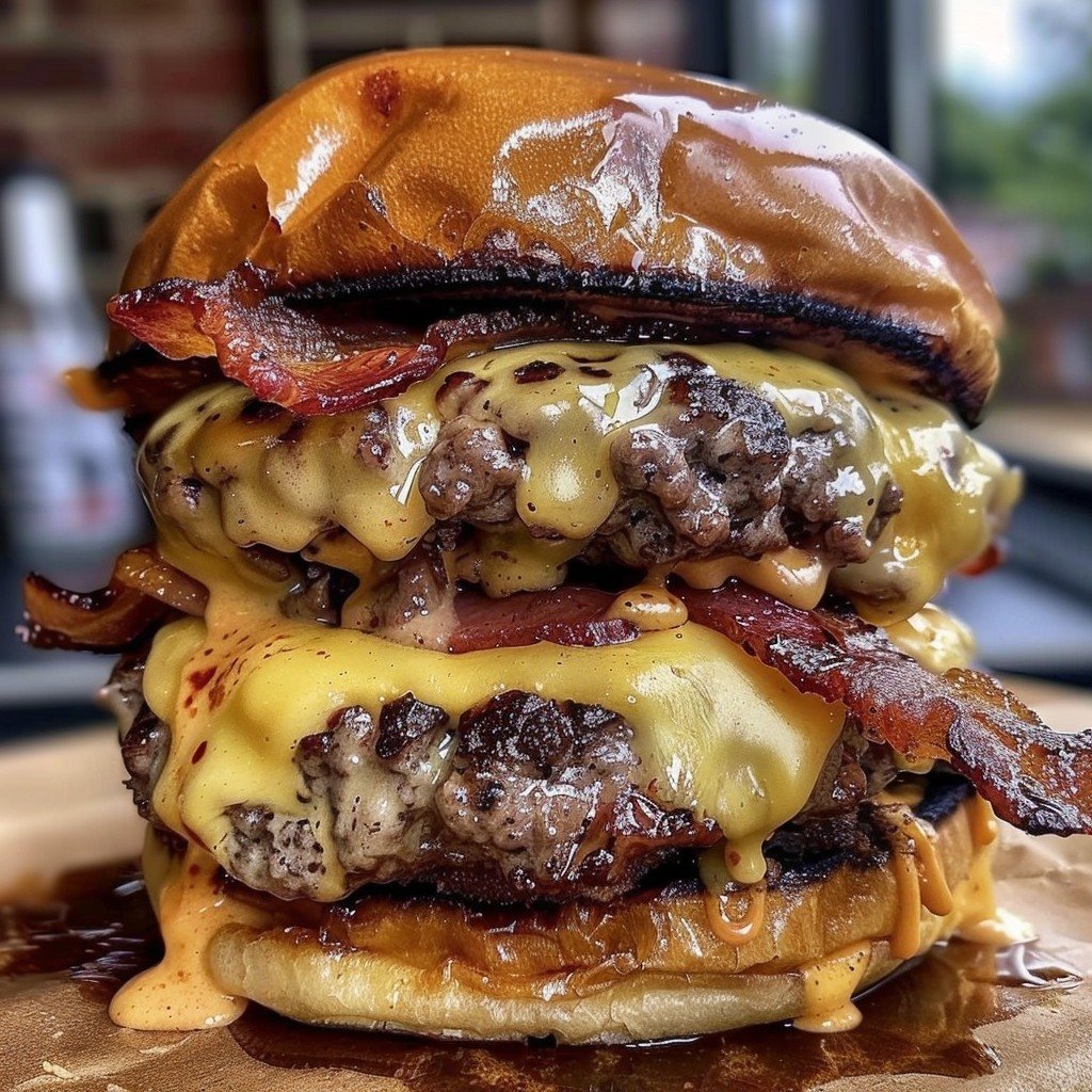 Ultimate Double Bacon Cheeseburger