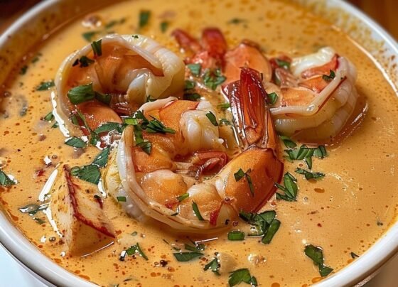 Seafood Bisque with Crab