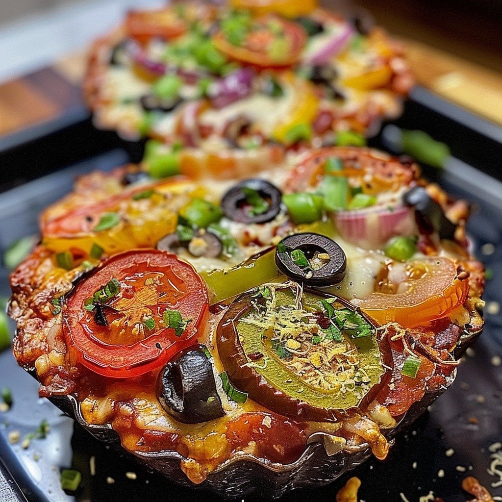 Low Carb Pizza Bowls