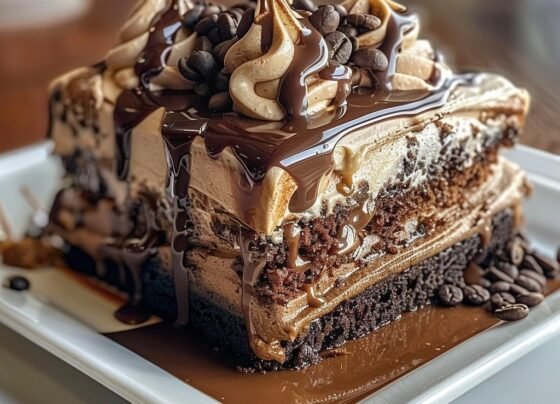 Espresso Infused Mocha Poke Cake prepared at home with simple ingredients and clear steps.